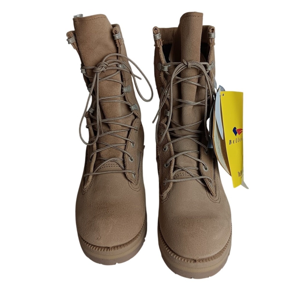 Belleville 790 GORE-TEX Army Combat Boots Men 5.5R Women 6.5R Tan Suede Tactical